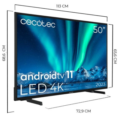 Televisor Cecotec A Serie ALU00050 50 " Ultra/HD 4K Smart TV