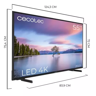 Televisor Cecotec A série ALU00055 55 " Ultra HD 4K/Smart TV
