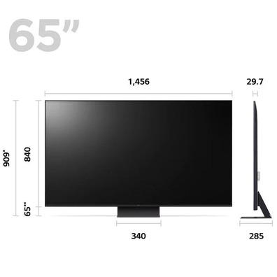 Televisor LG UHD 65UR91006LA 65 " (2023) Ultra HD 4K / Smart TV/ HDMI 2,1