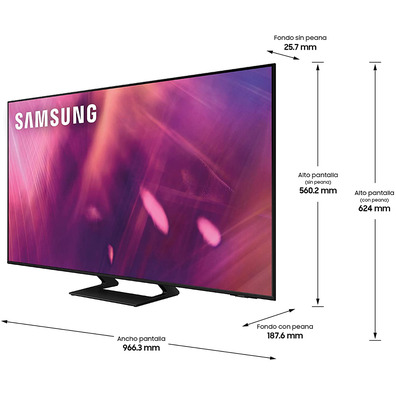 Televisor Samsung Crystal UHD UE43AU9005 43 " Ultra HD 4K/Smart TV/WiFi