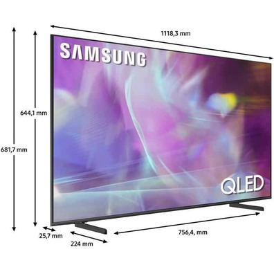Televisor Samsung QLED QE50Q60BAU 50 " Ultra HD 4K/Smart TV/WiFi