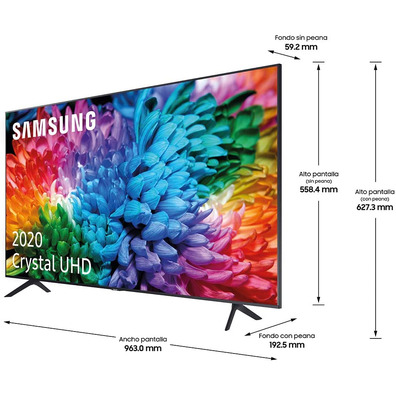 Televisor Samsung UE43TU7105 43 " Ultra HD 4K/Smart TV/WiFi