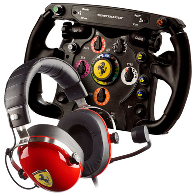 Thrustmaster Ferrari F1 Wheel Add-On + Headset T.Racing Scuderia Ferrari