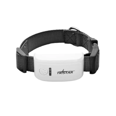 Rastreador GPS TKSTAR TK909 para animais de estimação branco / Preto IP66 3,7 V 1.000 mAh