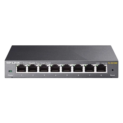 Switch TP-LINK TL-SG108E Easy Smart 8 Portos Gigabit