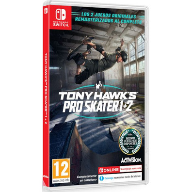 O Switch Pro Skater 1 + 2 do Tony Hawk