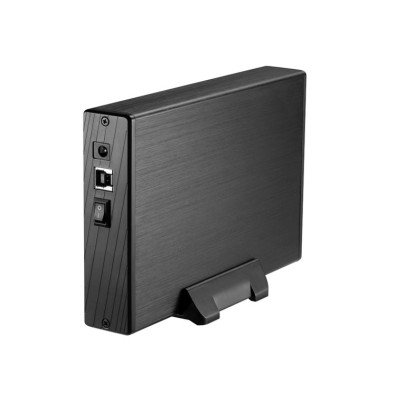 Caixa Externa USB 3.5\'\' SATA 3.0 em Preto - Alta Qualidade