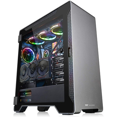 Torre ATX Thermaltake A500 ATG Gris Cinza