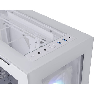 Torre ATX Thermaltake Divider 500 TG ARGB Blanco