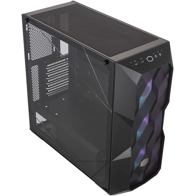 Torre E-ATX Coolermaster Masterbox TD500 Mesh Black