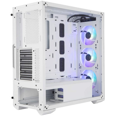 Torre E-ATX Coolermaster Masterbox TD500 Mesh White