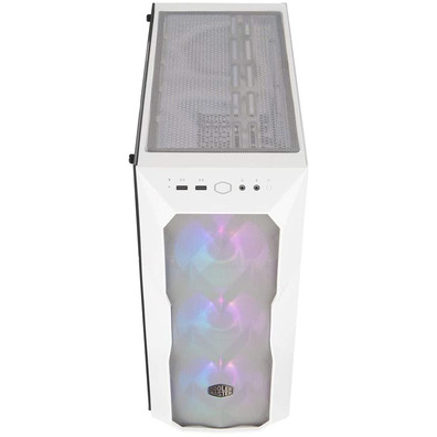 Torre E-ATX Coolermaster Masterbox TD500 Mesh White