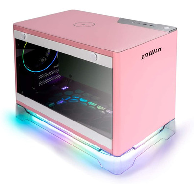 Torre Mini ITX 650W Na Win A1 Plus Rosa