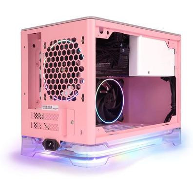 Torre Mini ITX 650W Na Win A1 Plus Rosa