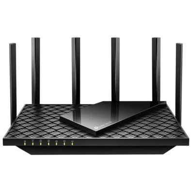 Router TP-Link Archer AXE75 Preto Wi-Fi 6E Triple Banda Gigabit Ethernet AI