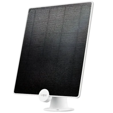 PANEL SOLAR PARA CÁMARAS TP-LINK TAPO A200 4.5W COM CABLE MICRO-USB 4M IP65 AJUSTABLE 360° BLANCO