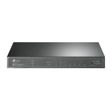 Switch TP-Link TL-SG2008 JetStream Gigabit 8 Puertos com 4 PoE+ - Preto