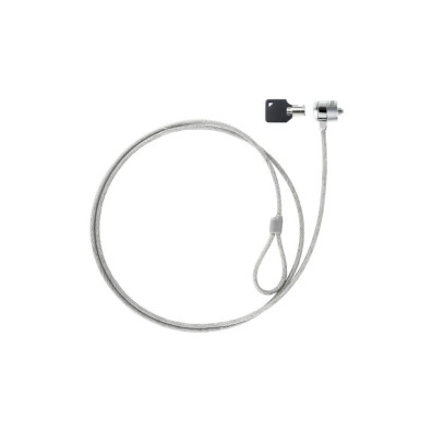 Cabo de Segurança para Portátils, Monitores, Televisiones - TOOQ TQCLK0025 com Chave 1.5m Kensington