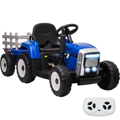 Tractor Ceres com reboque Azul - Coche elétrico para crianças