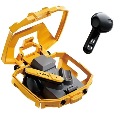 Auriculares Transformers TF-T32 Amarelo - Qualidade de som excepcional