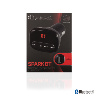 Transmisor FM Carro Bluetooth NGS Sparkbt