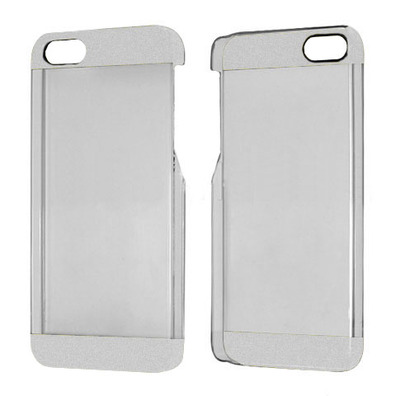 Carcaça Transparente Plastic Case para iPhone 5/5S Rosa