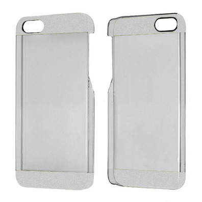 Carcaça Transparente Plastic Case para iPhone 5/5S Branco