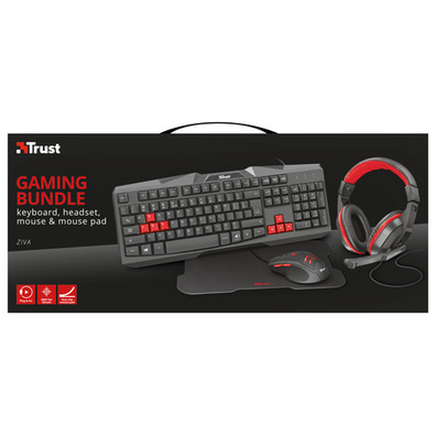 Trust Bundle Gaming Ziva 4 em 1
