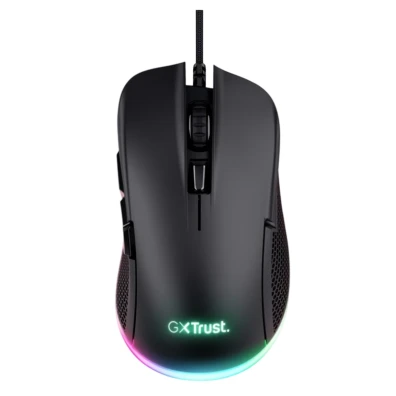 Mouse Trust GXT 922 YBAR RGB Preto 7200 DPI