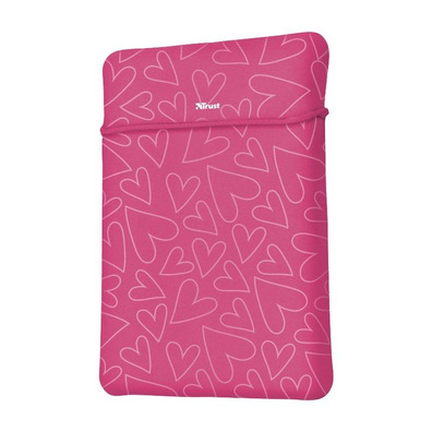 Trust Yvo Corazones Funda + Ratón 15,6 '' Rosa