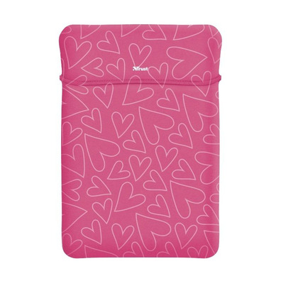 Trust Yvo Corazones Funda + Ratón 15,6 '' Rosa