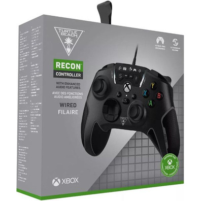 Turtle Beach Wired Controller Recon Black (Xbox One / Series/PC)