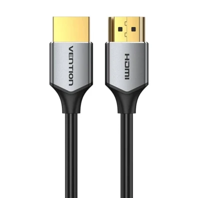 Cabo HDMI 2.0 Vention ALEHH Ultra Fino Gris 2m