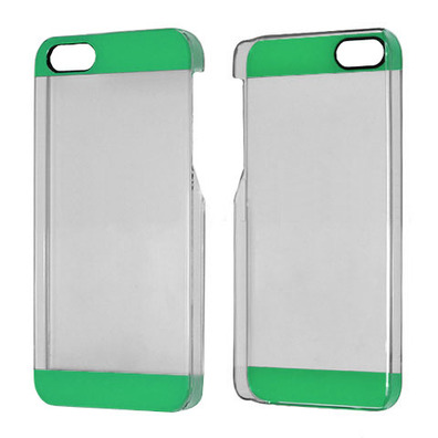 Carcaça Transparente Plastic Case para iPhone 5/5S Branco