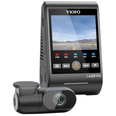 VIOFO A229 Pro 4K + 2K WiFi GPS Dash Cam - Câmaras para Coche