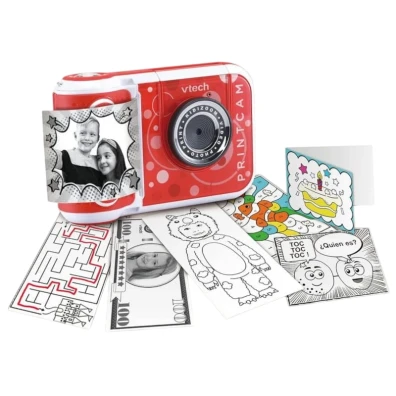 Vtech Kidizoom Print Cam Vermelho Câmera para Crianças