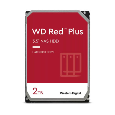 Disco rígido NAS 2 TB Western Digital Red Plus WD20EFPX