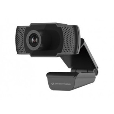 WEBCAM FHD CONCEPTRONIC AMDIS 1080P USB 3.6MM 30 FPS ANGULO VISION 90o MICROFONO INTEGRADO
