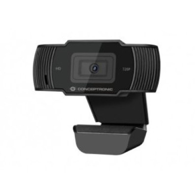 WEBCAM HD CONCEPTRONIC AMDIS 1080P USB 3.6MM 30FPS ANGULO 68o MICROFONO INTEGRADO