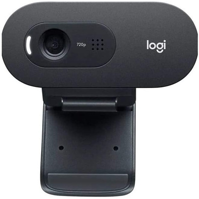 Webcam Logitech C505E 720P HD Negro