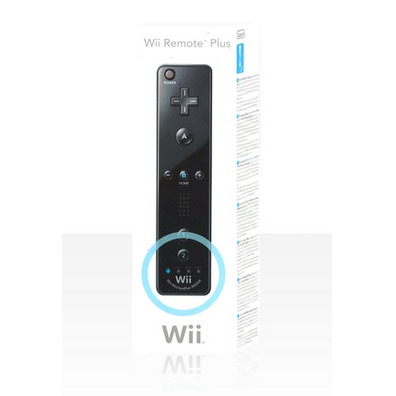 Nintendo Wii Remote Plus - Black (Wii/Wii U) 