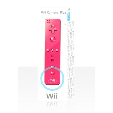 Wii Remote Plus (Rosa) - Wii