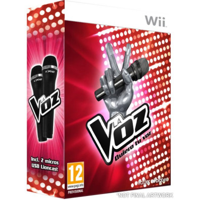 A Voz: Quero Tu Voz + 2 Micrófonos Wii U