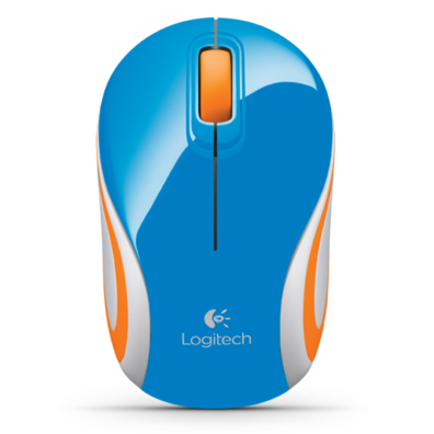 Logitech Wireless Mini M187 Vermelho