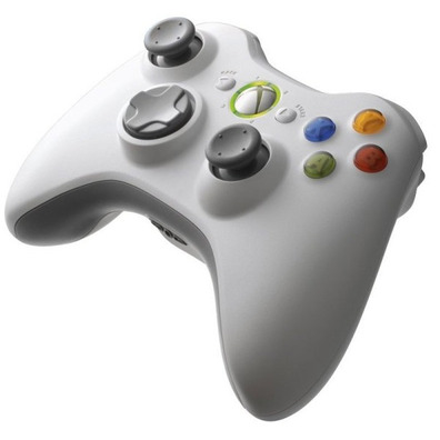 Mando Wireless Xbox 360 Blanco