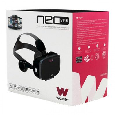Realidade Virtual Woxter Neo VR5 Preto