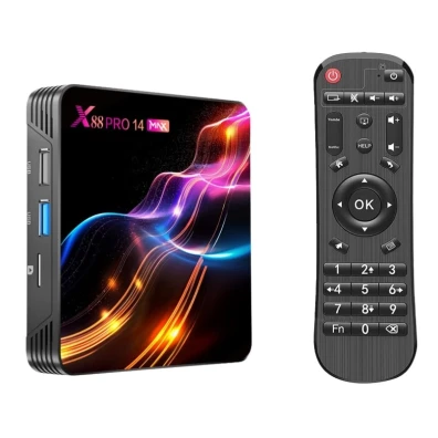 X88 PRO 14 Max RK3528 Android 14 - TV Box Potente 4GB/32GB