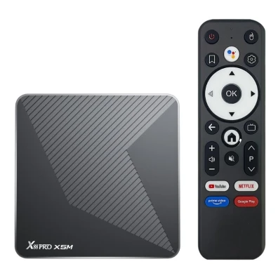 X88 Pro X5M 4GB/64GB Android 14 com WiFi 6 e 8K - Marca X8X