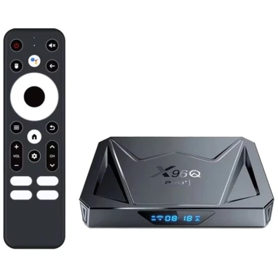 X96Q Pro Plus H728 Preto 4GB/32GB Wifi Dual Android 14 TV Box