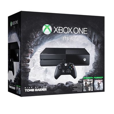 Xbox One 1 TB + Rise of the Tomb Raider + Tomb Raider: Edição Definitiva